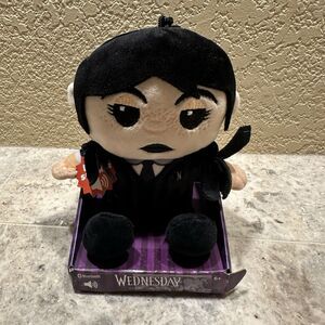 Bitty‎ Boomers Wednesday The Addams Family Plush Bluetooth Speaker New Netflix